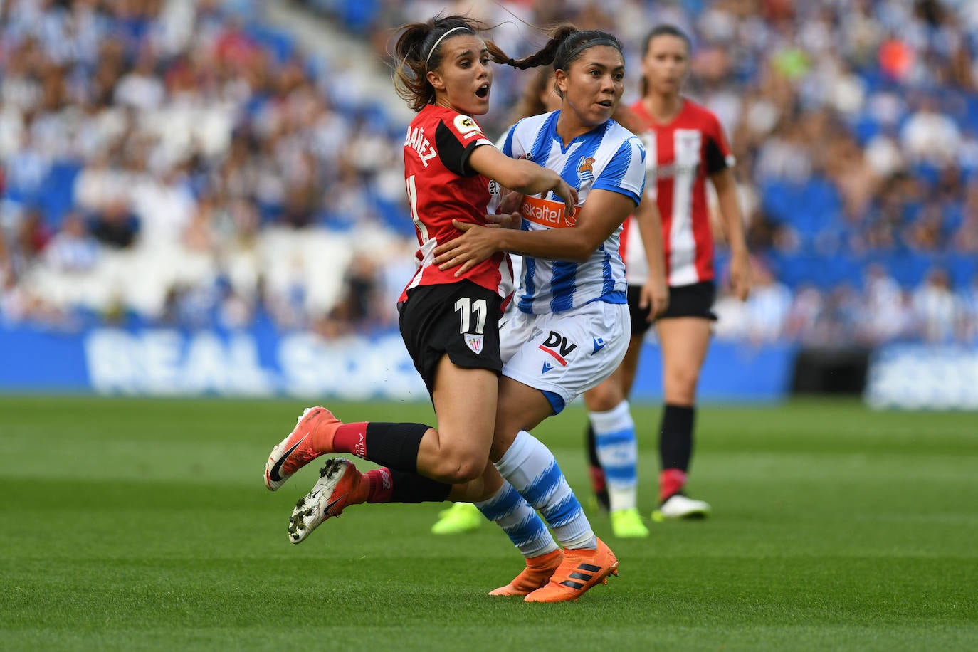 Fotos: El derbi vasco, en imágenes