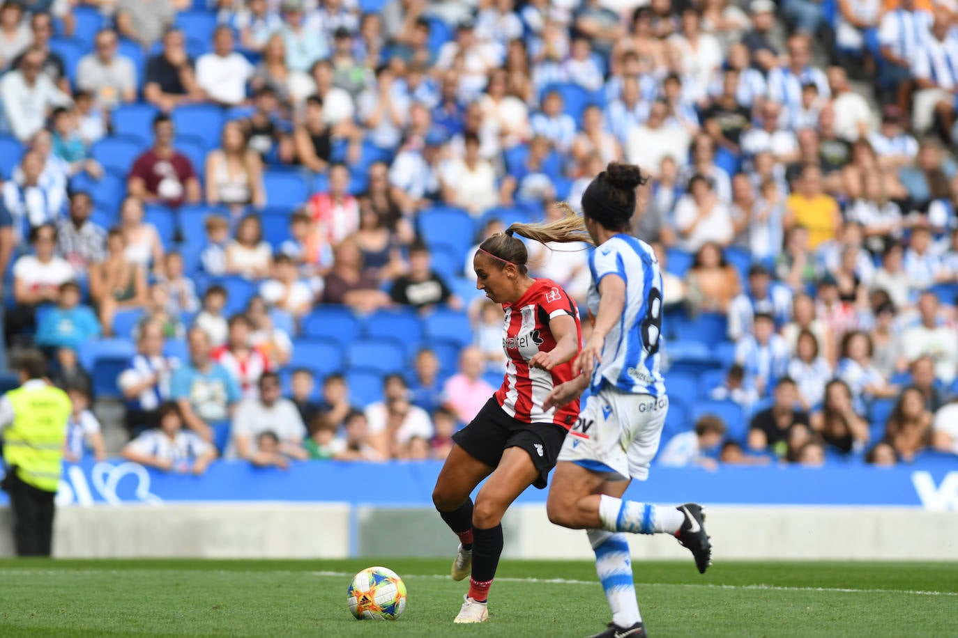 Fotos: El derbi vasco, en imágenes