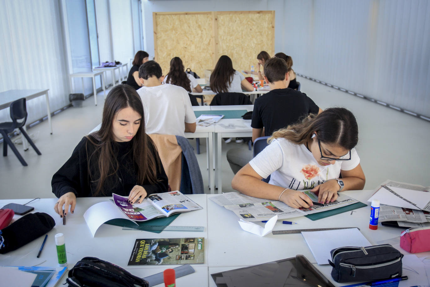 Fotos: Visita a la Escuela de Diseño