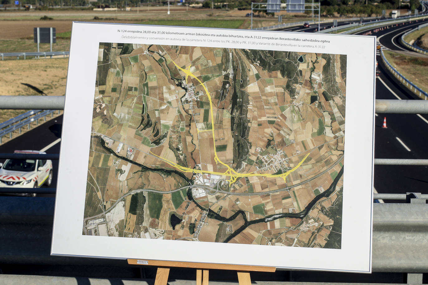 Fotos: Una ‘autovía’ segura rumbo a Rioja Alavesa