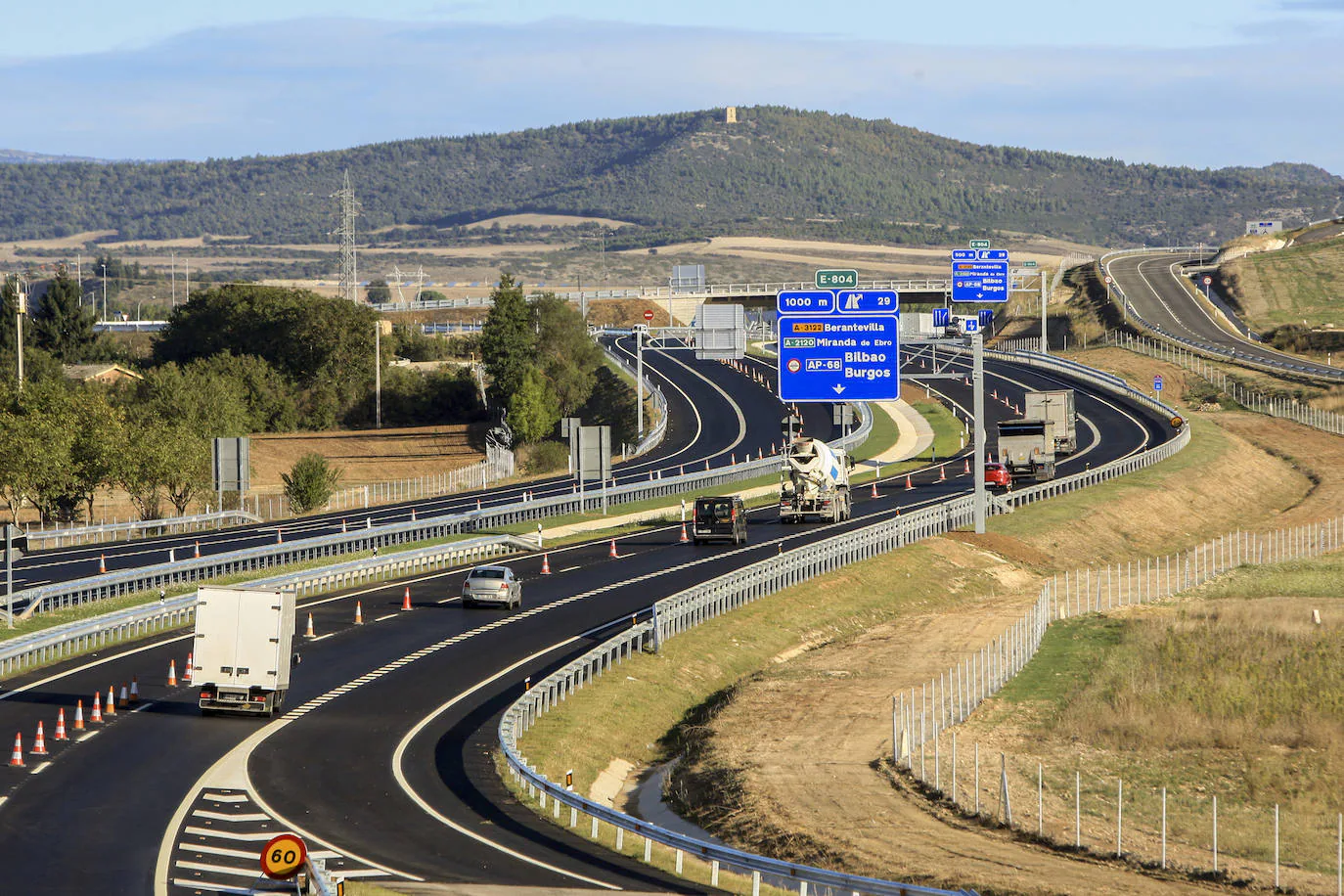 Fotos: Una ‘autovía’ segura rumbo a Rioja Alavesa
