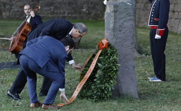 Torra reclama la amnistía para los nueve condenados a prisión