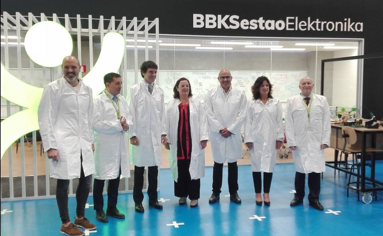 La visita institucional ha tenido lugar esta mañana.