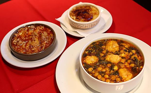 Menú del Desarmen del restaurante Bodegón de Teatinos;