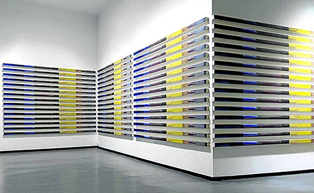 Una de las composiciones reconocibles de 'Identical Paintings' de Álvarez Plágaro. 