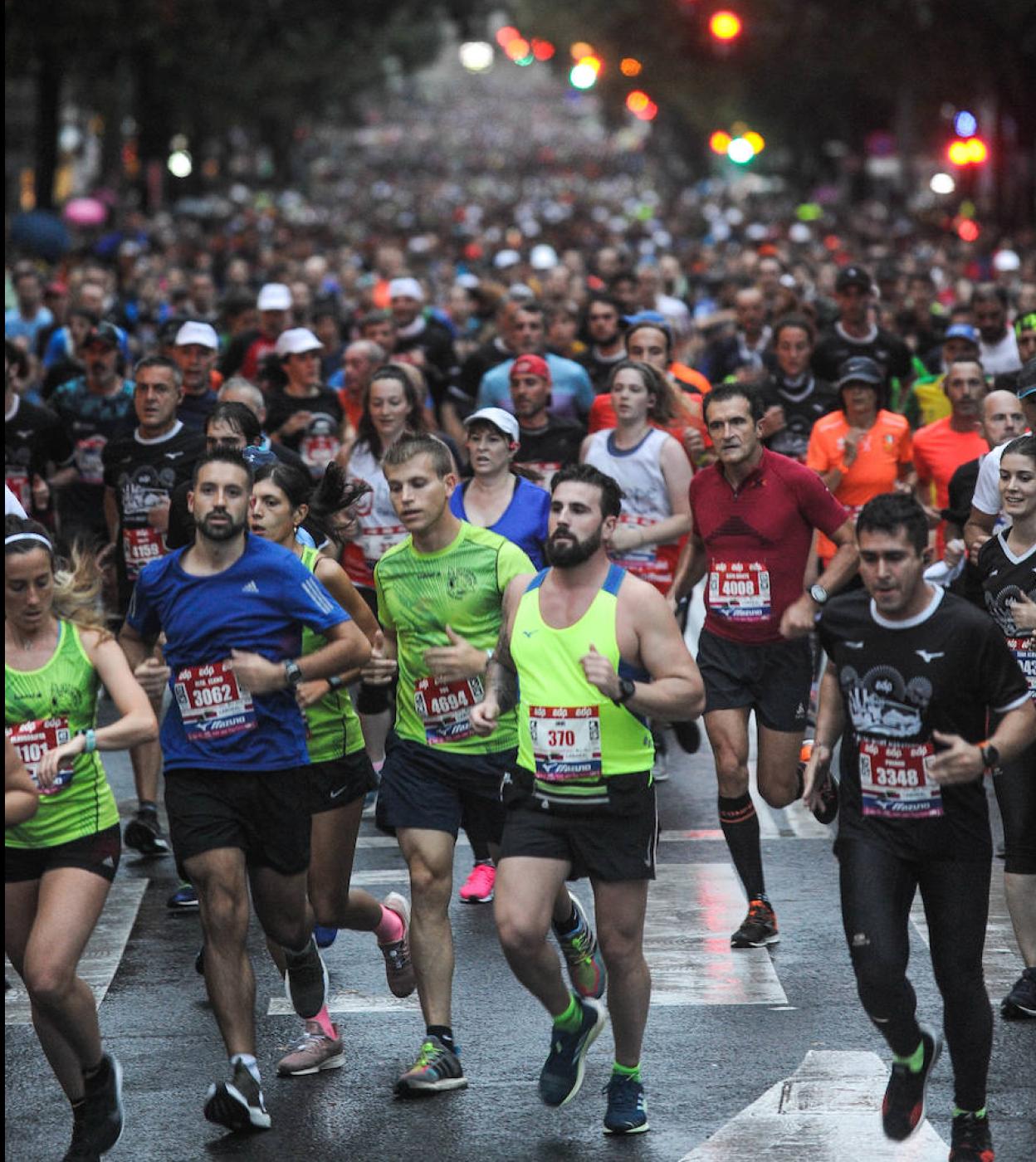 Adquisición Tomar conciencia molino Noche de récord en el Maratón de Bilbao | El Correo