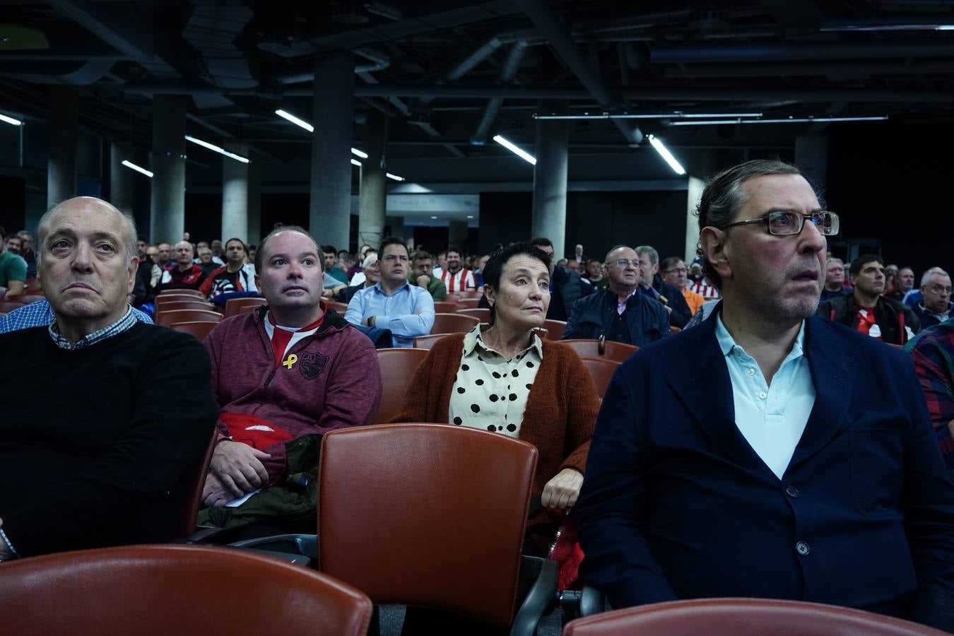 Fotos: Primera asamblea de socios compromisarios de Elizegi como presidente del Athletic