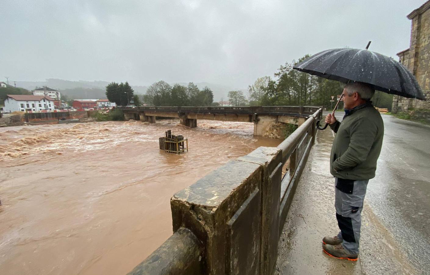 Fotos: El temporal de lluvia en Cantabria provoca inundaciones