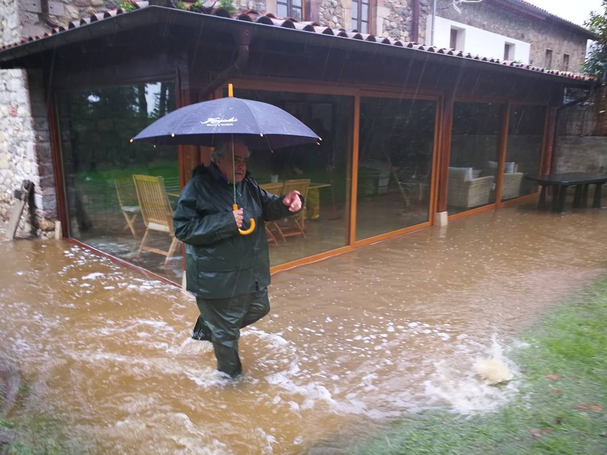 Fotos: El temporal de lluvia en Cantabria provoca inundaciones