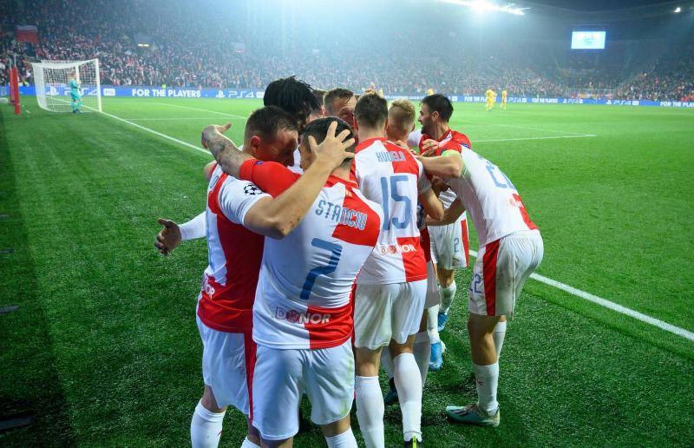 Fotos: Las mejores imágenes del Slavia-Barcelona