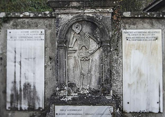 El esqueleto pensativo de Oñati.