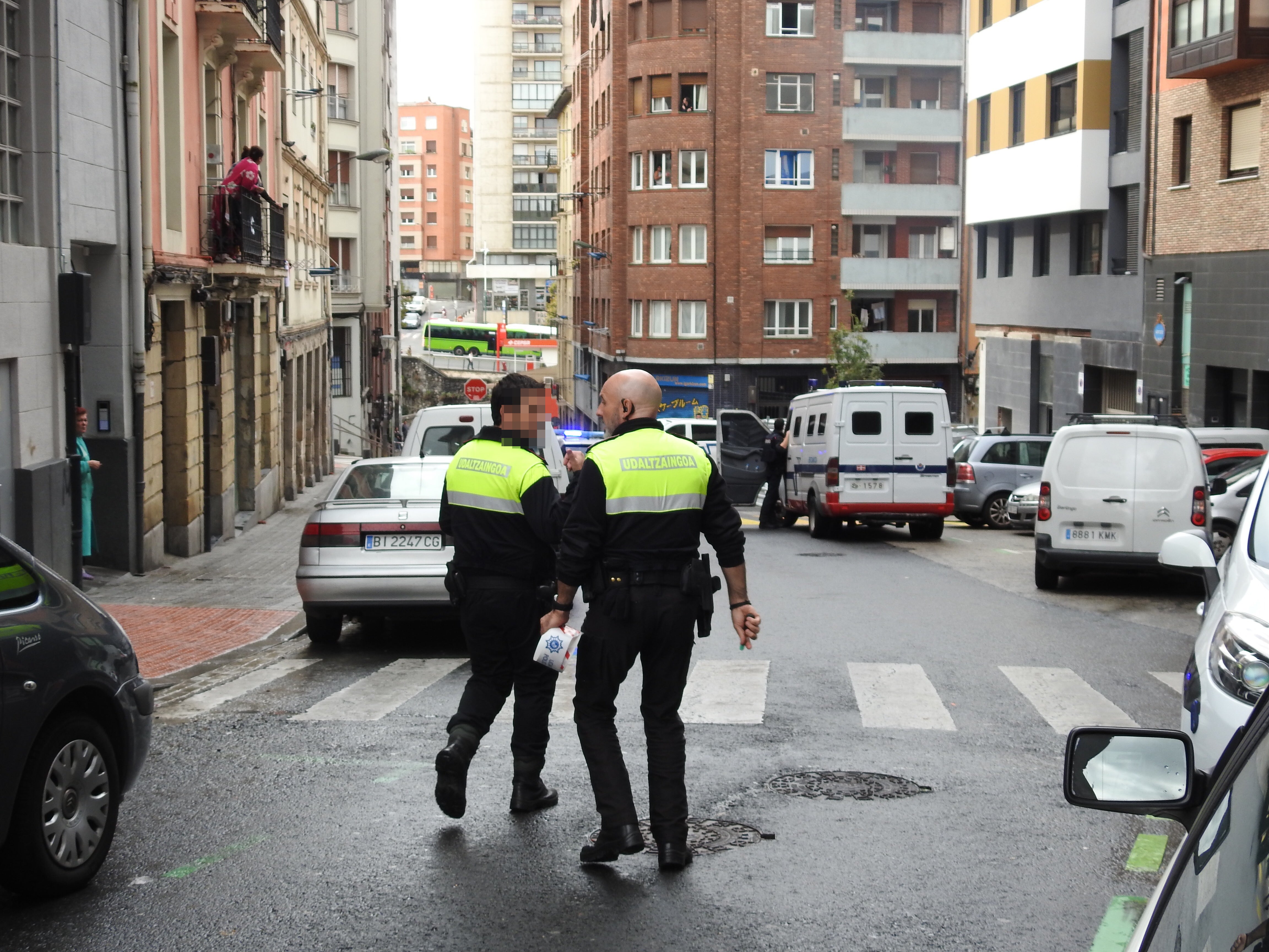 El dispositivo policial