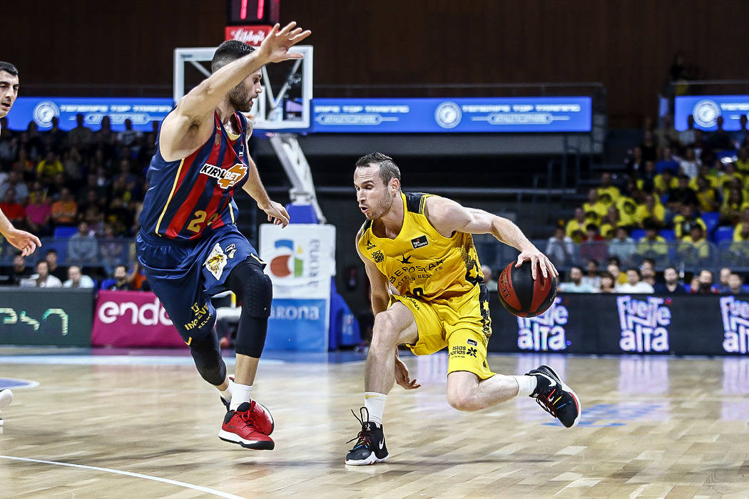 Un lance del partido. 