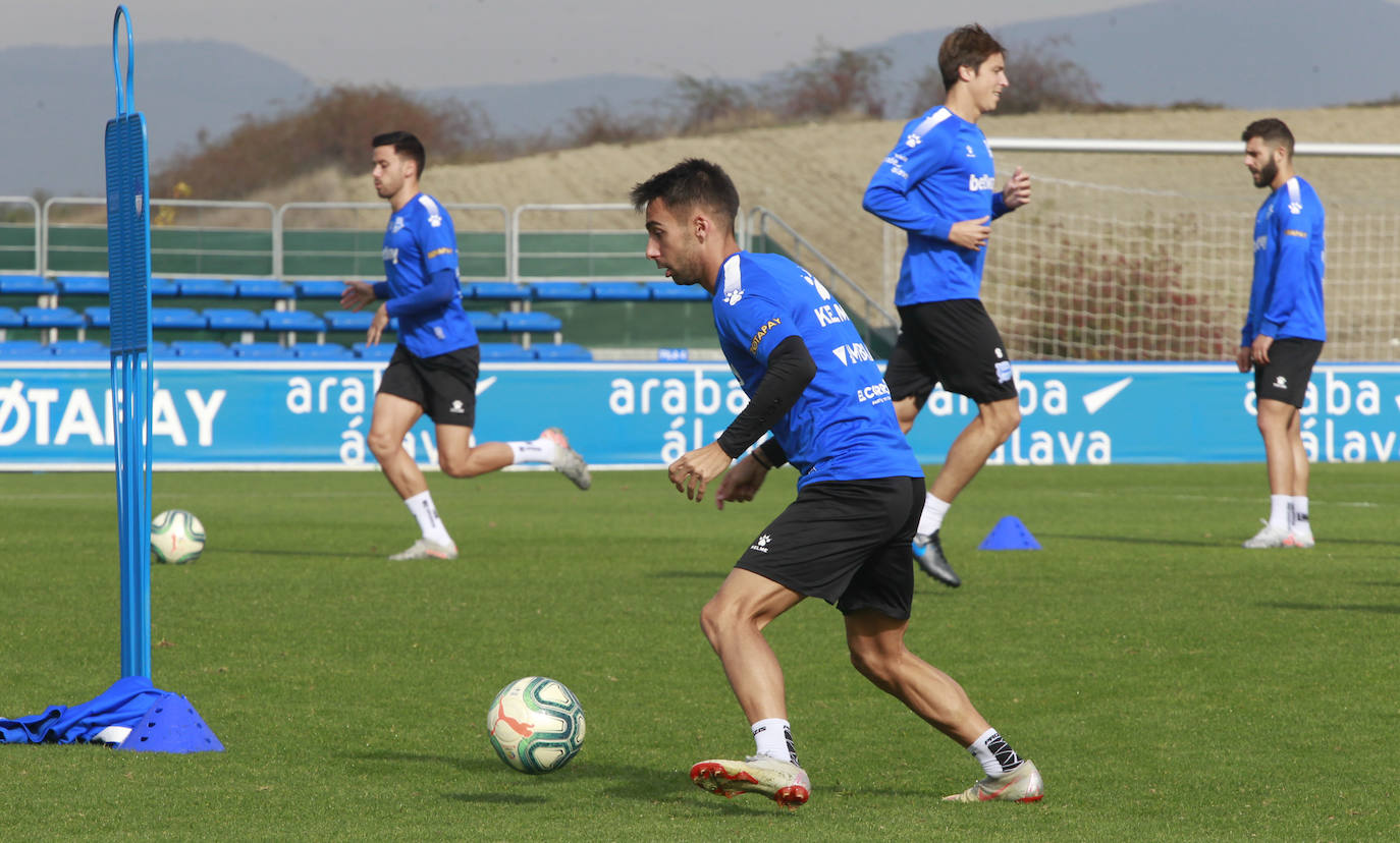 Fotos: El Alavés prepara el partido de este martes ante el Atlético