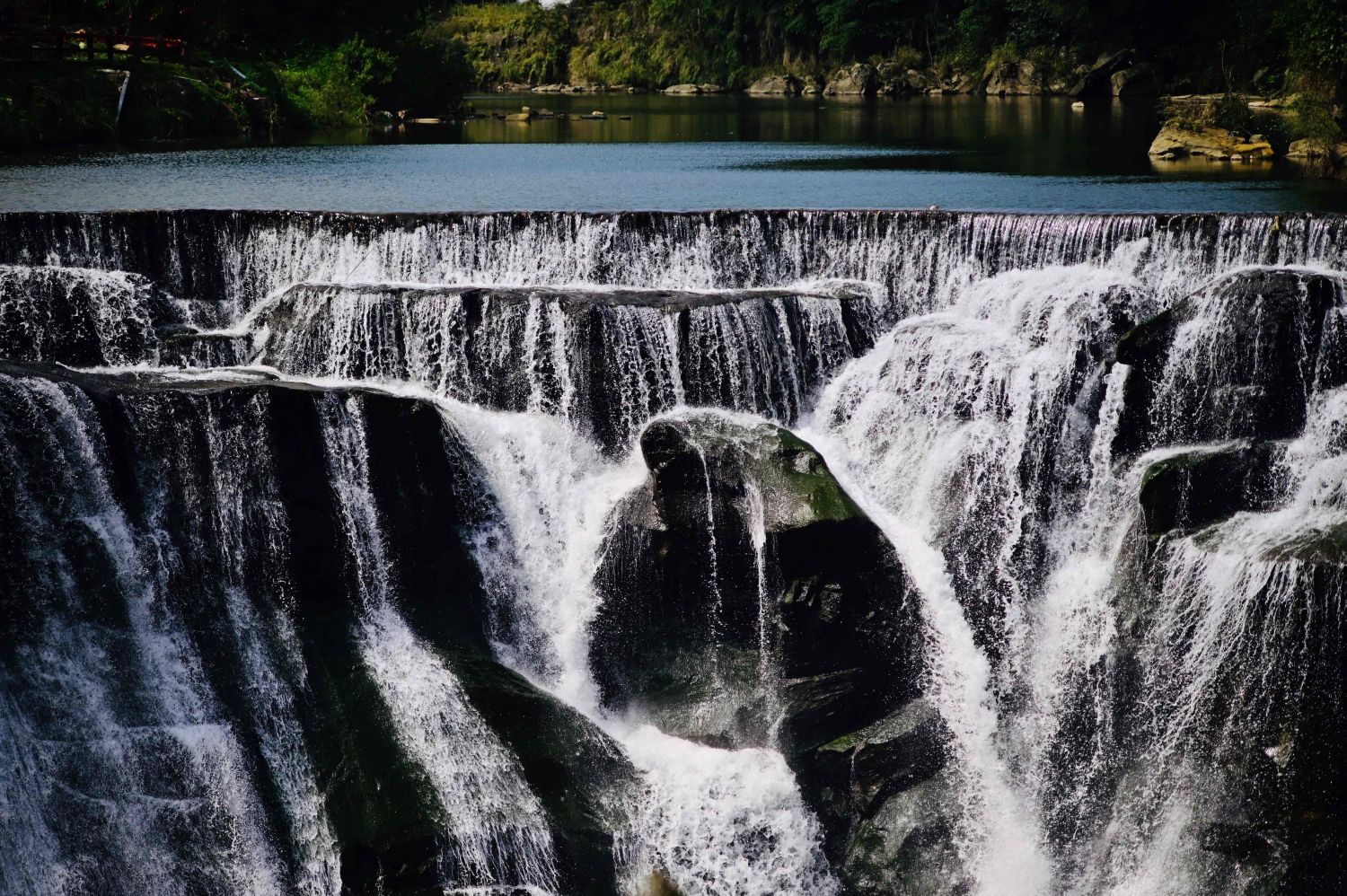 Cascada de Shihfen, en el distrito de Pingxi,en Taipei (Taiwan). Sam YEH 