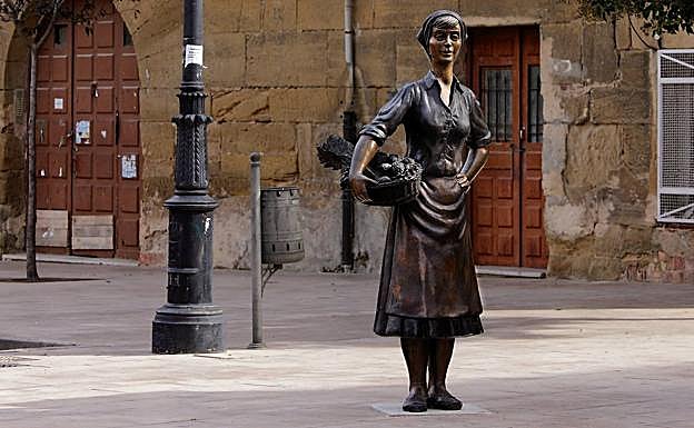 La hortelana representa a las agricultoras.