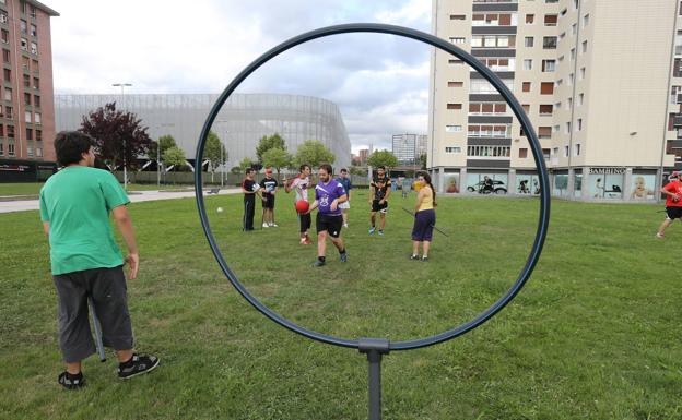 Un entrenamiento de Quidditch.