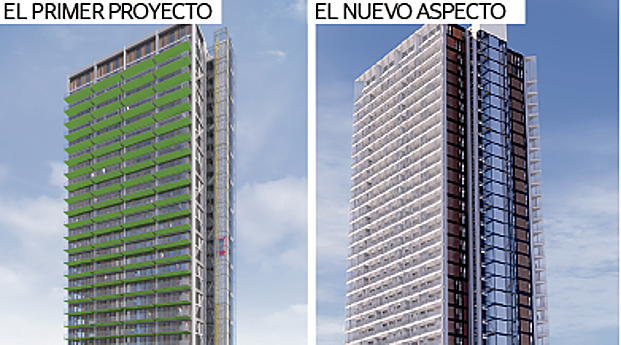 El rediseño del rascacielos de Garellano pierde espectacularidad