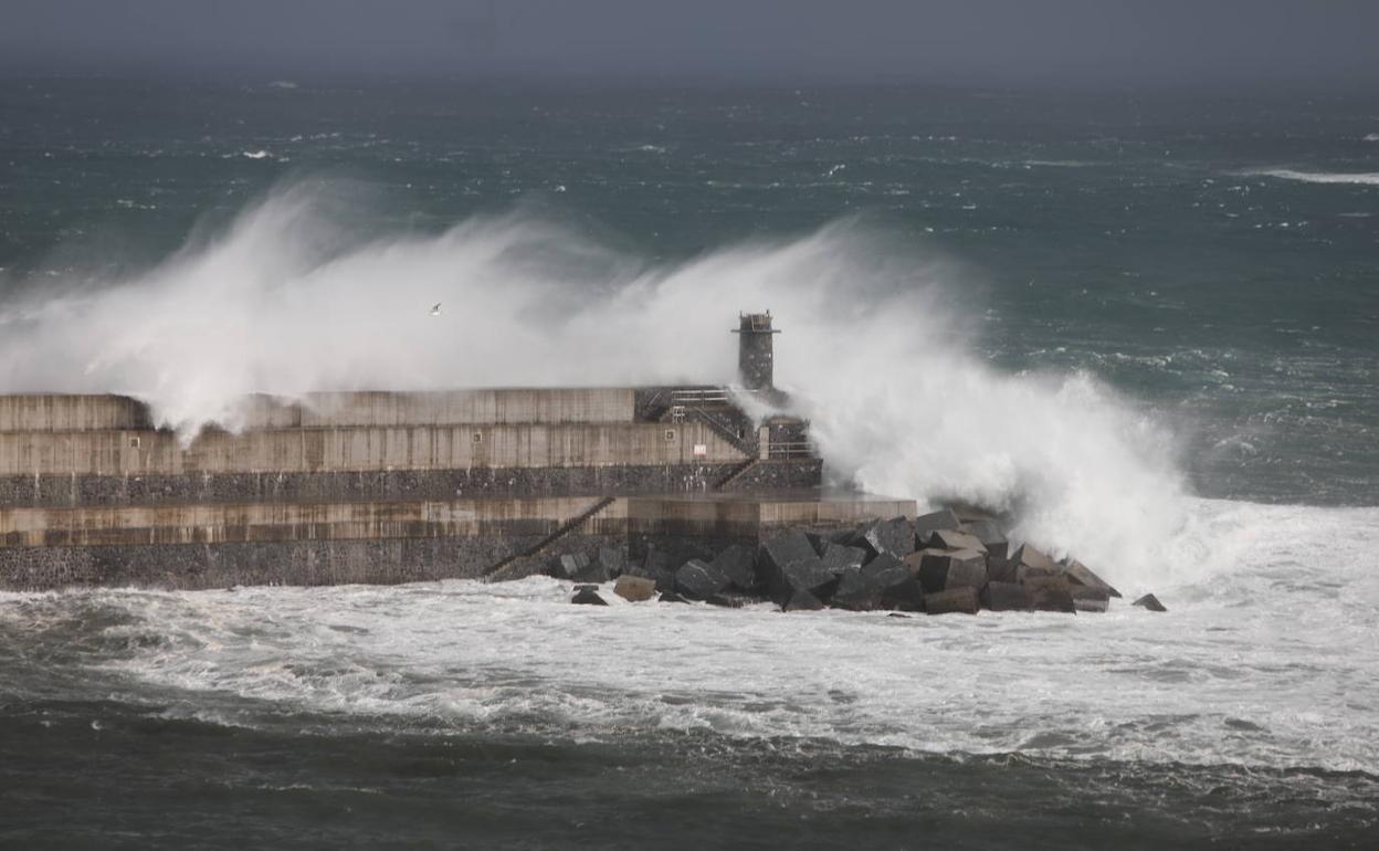 Imagen de Bermeo esta mañana.