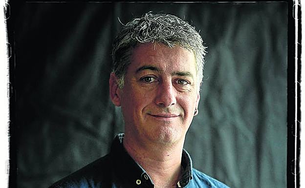 El cabeza de lista de EH Bildu por Bizkaia, Oskar Matute. 