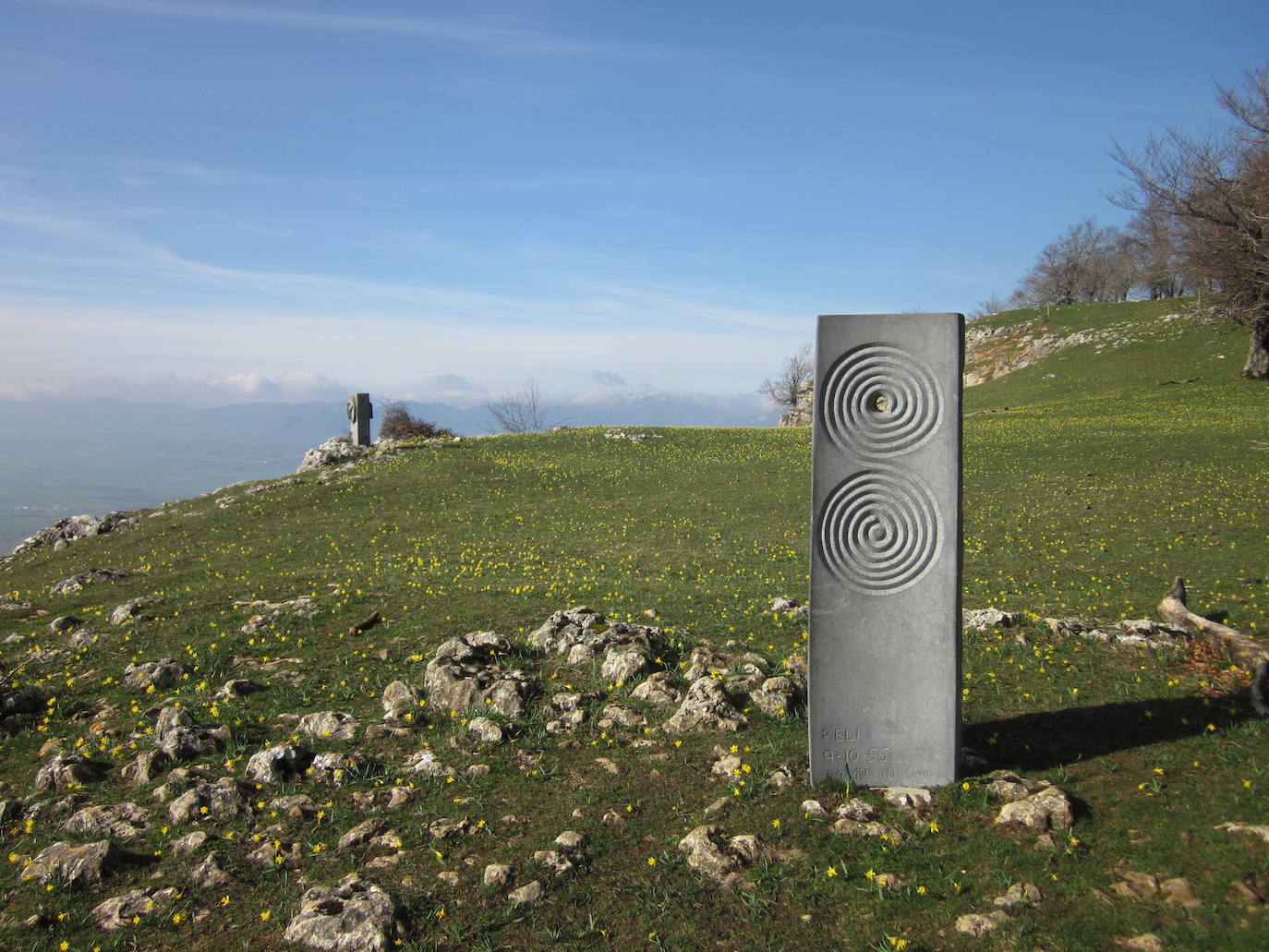 La cima de Peña Roja