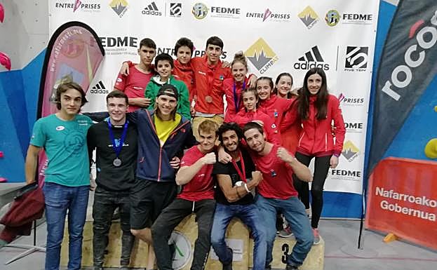 La selección vasca.