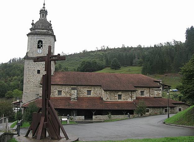 Iglesia de Andra Mari, en Zeanuri.