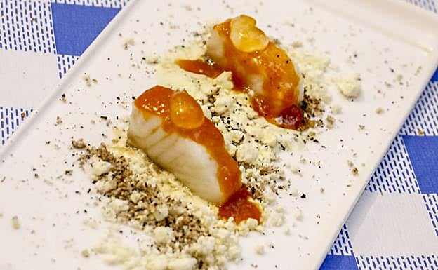 Bacalao pisto y no visto. 