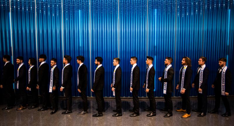 Samuel López, de 23 años y procedente de Torrevieja (Alicante), ha salido vencedor en el certamen de belleza que se ha celebrado en el BEC.