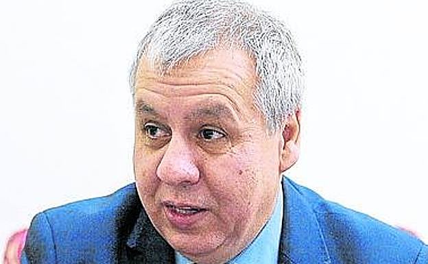 Pedernera, ayer en Bilbao. 