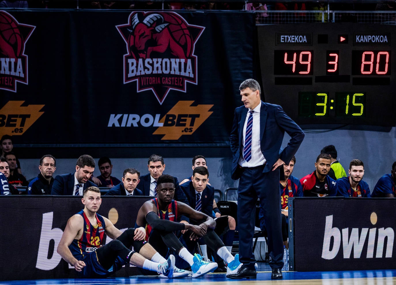 Las fotos del Baskonia - Maccabi. 