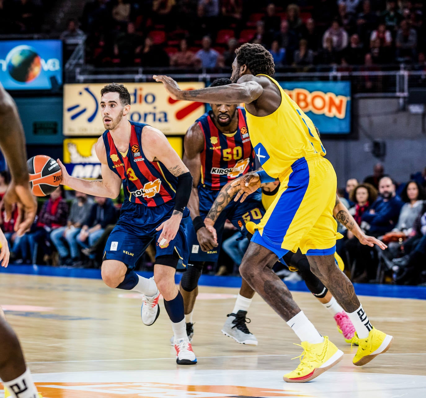 Las fotos del Baskonia - Maccabi. 