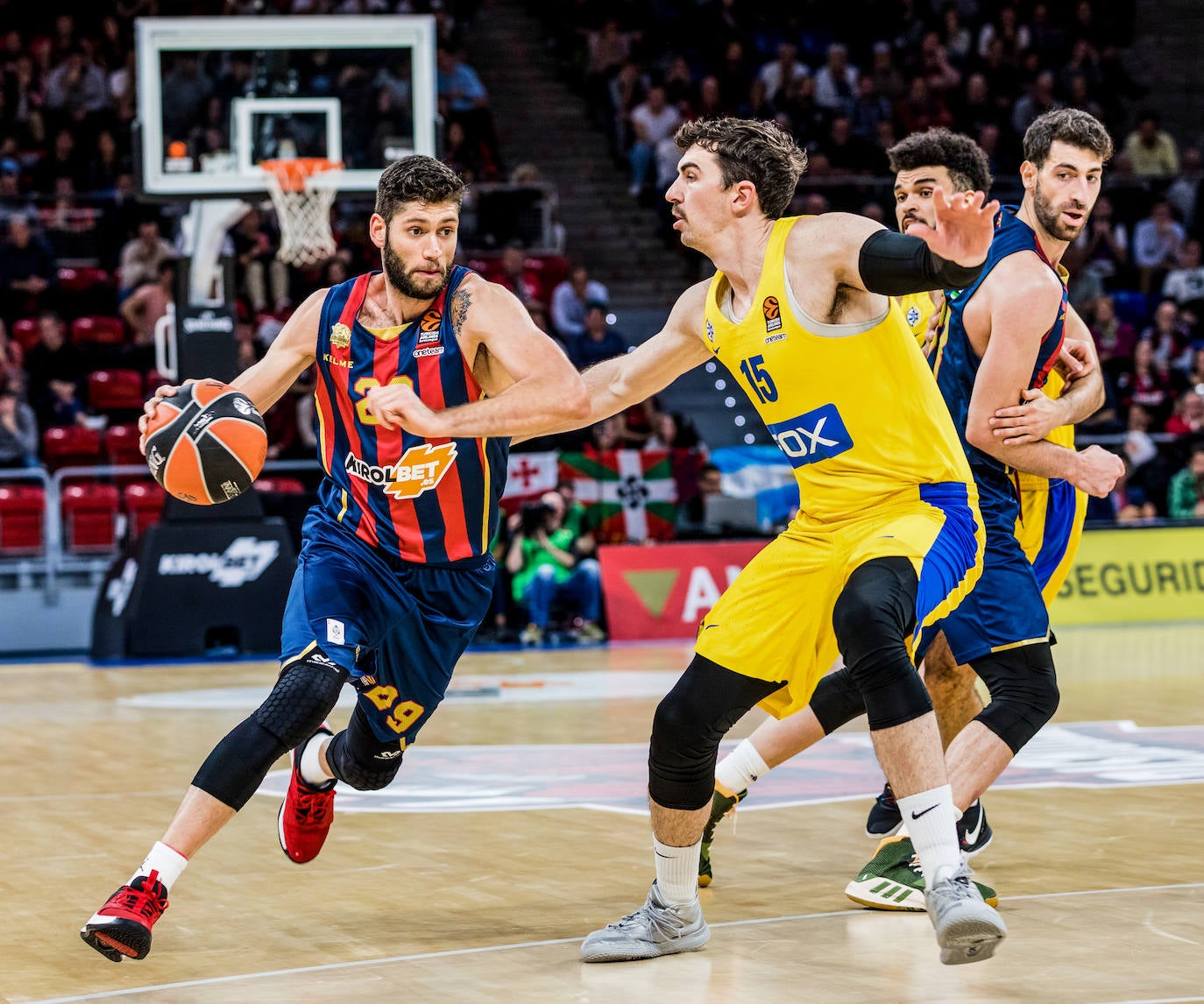 Las fotos del Baskonia - Maccabi. 