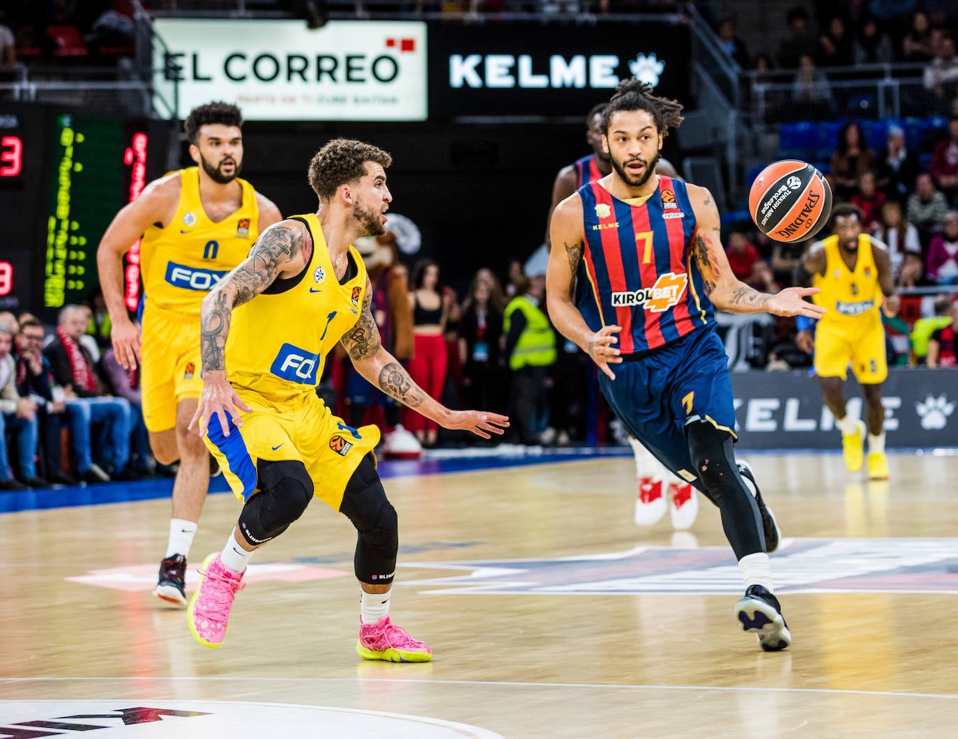 Las fotos del Baskonia - Maccabi. 