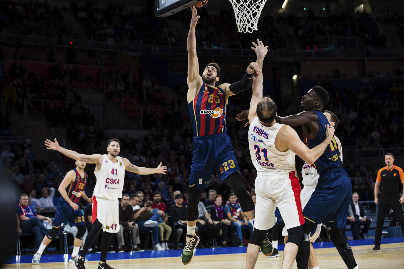 Las fotos del Baskonia - CSKA. 