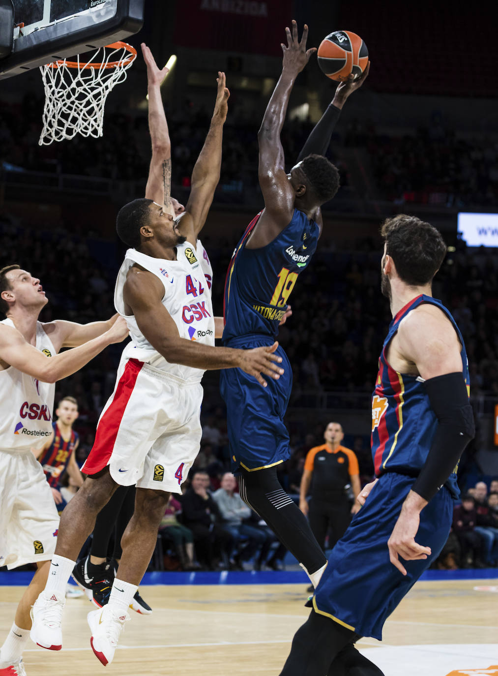Las fotos del Baskonia - CSKA. 