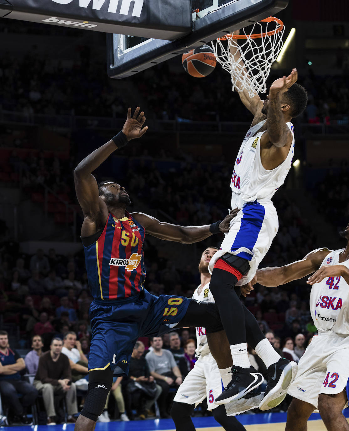 Las fotos del Baskonia - CSKA. 