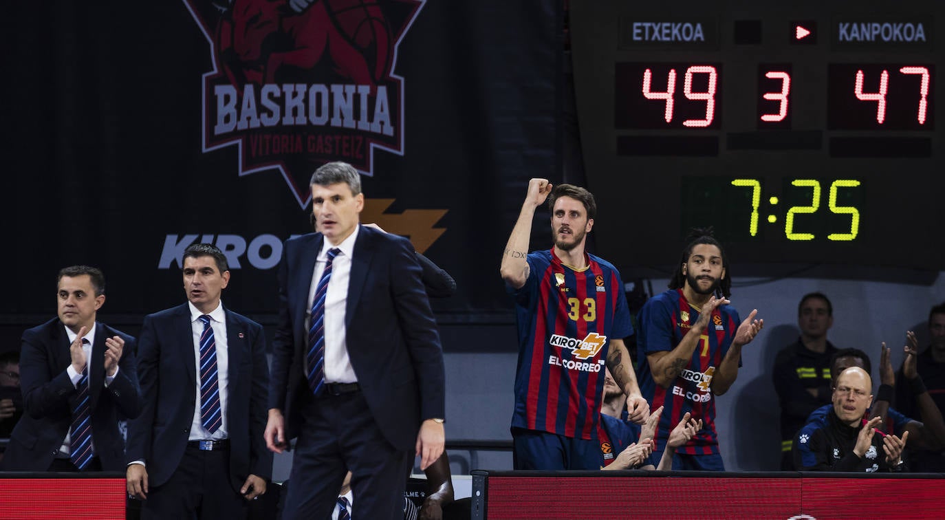 Las fotos del Baskonia - CSKA. 