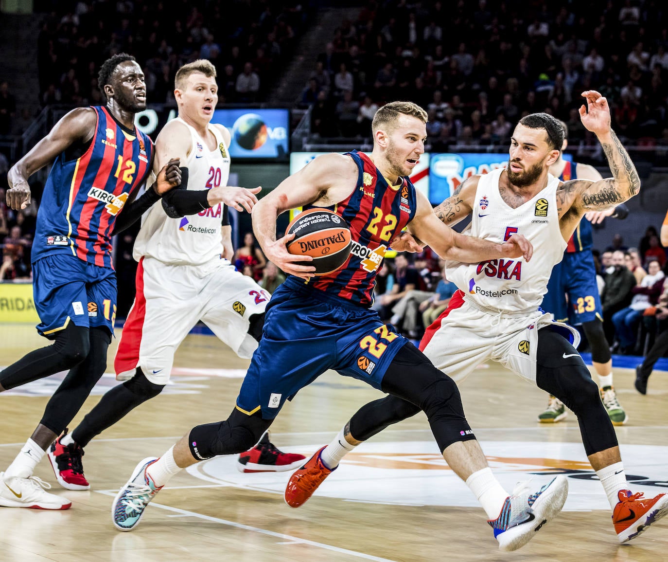 Las fotos del Baskonia - CSKA. 