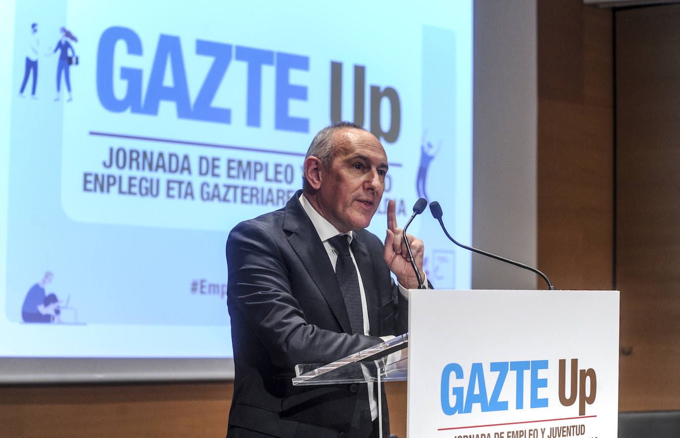 Ramiro González, durante su intervención. 