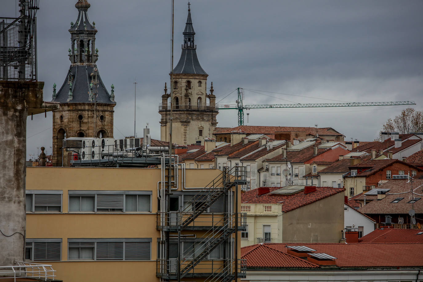 Los suscriptores de EL CORREO han podido disfrutar de unas bellas vistas desde la azotea del templo.