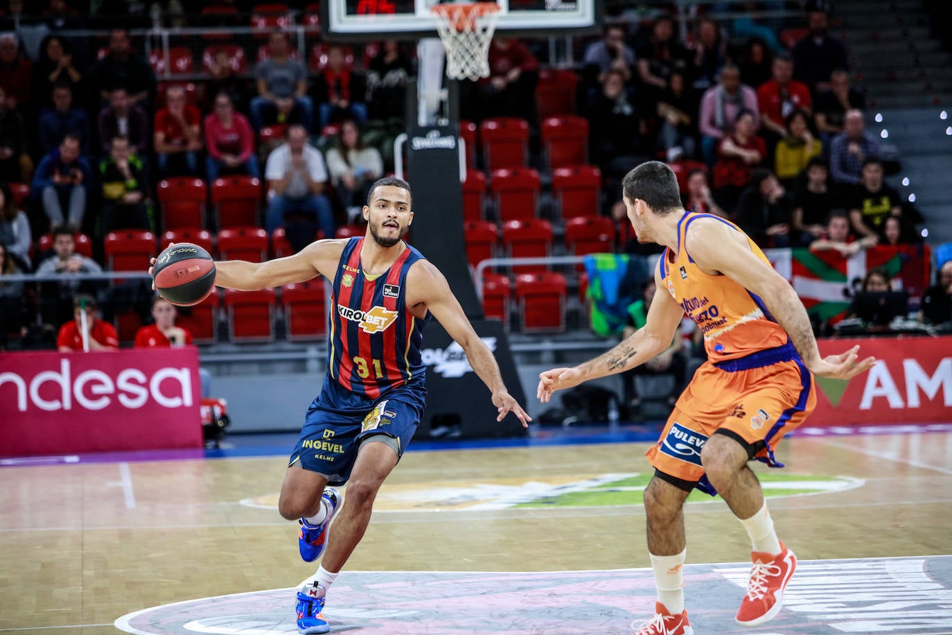 Fotos: Baskonia-Valencia Basket, en imágenes
