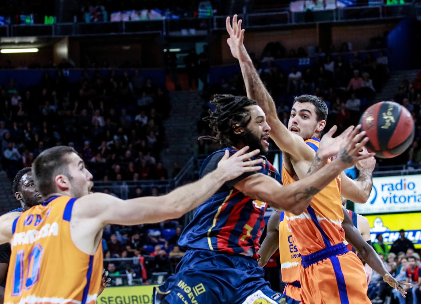 Fotos: Baskonia-Valencia Basket, en imágenes