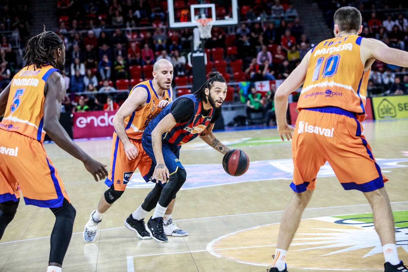 Fotos: Baskonia-Valencia Basket, en imágenes