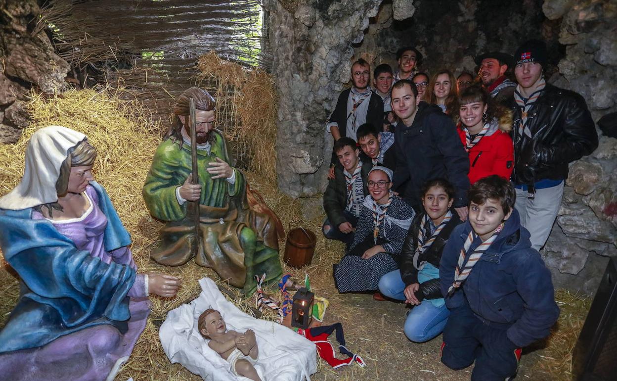 El Nacimiento se podrá visitar finalmente en la cueva de La Florida pese a la grieta