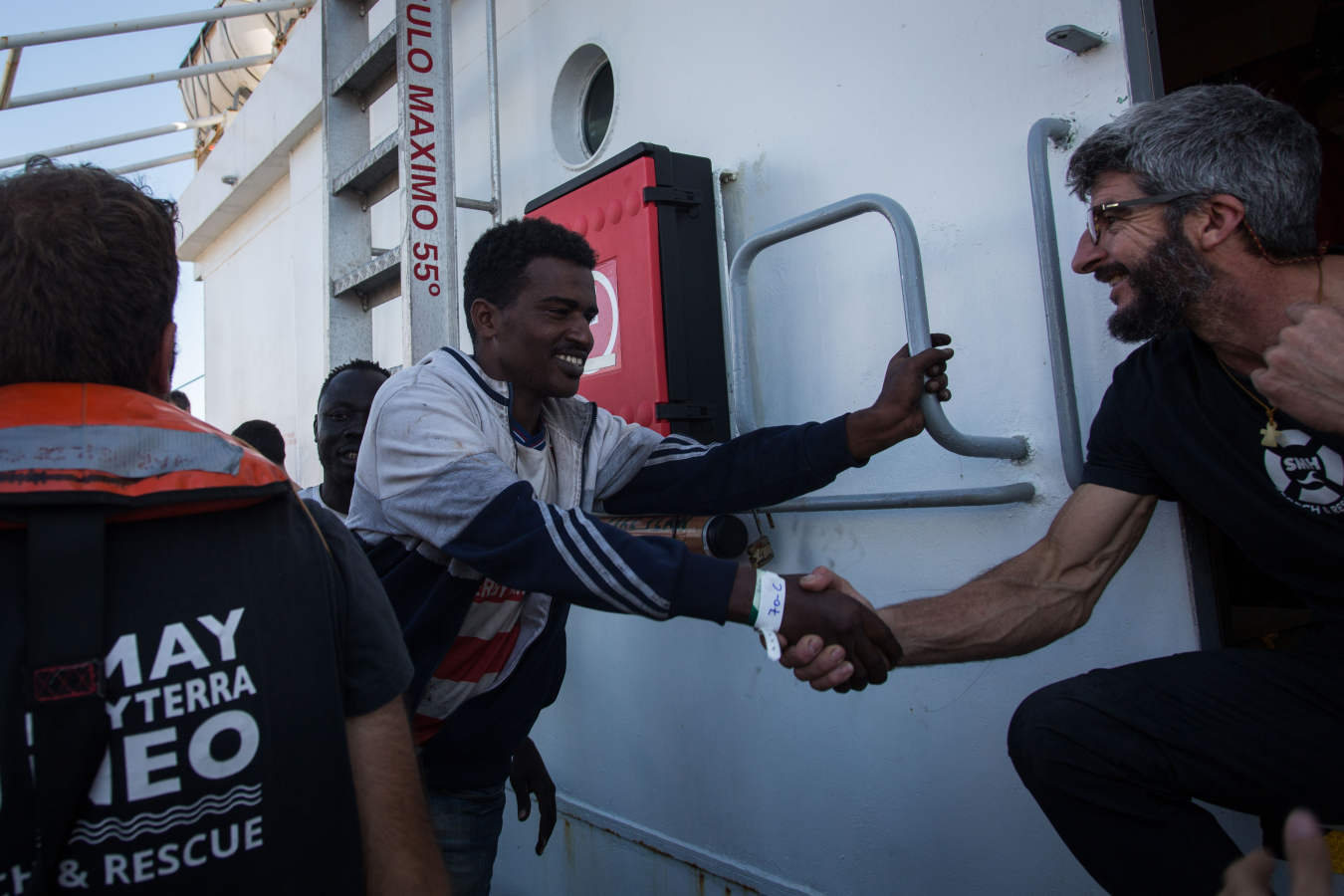 Fotos: El desembarco del &#039;Aita Mari&#039; en Sicilia