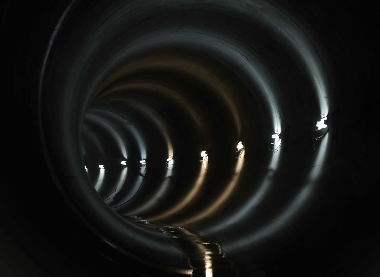 Vista del Túnel Emisor Oriente, en Ciudad de México (México). La Comisión Nacional de Aguas (Conagua) de México anunció la finalización de las obras del Túnel Emisor Oriental, el túnel de drenaje profundo más grande del mundo y que dará servicio a la capital mexicana, tras once años de construcción y un enorme sobrecoste. 