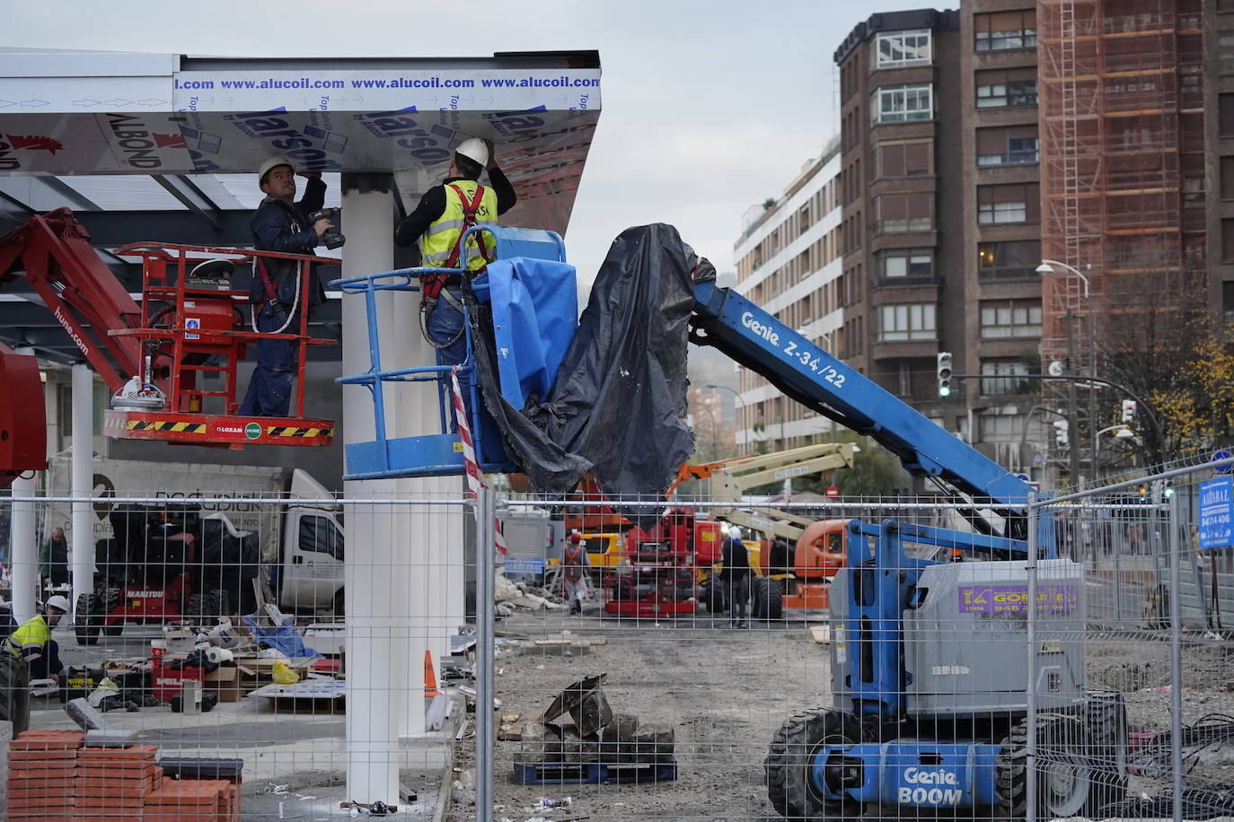 Fotos: El estreno de la estación intermodal, en imágenes