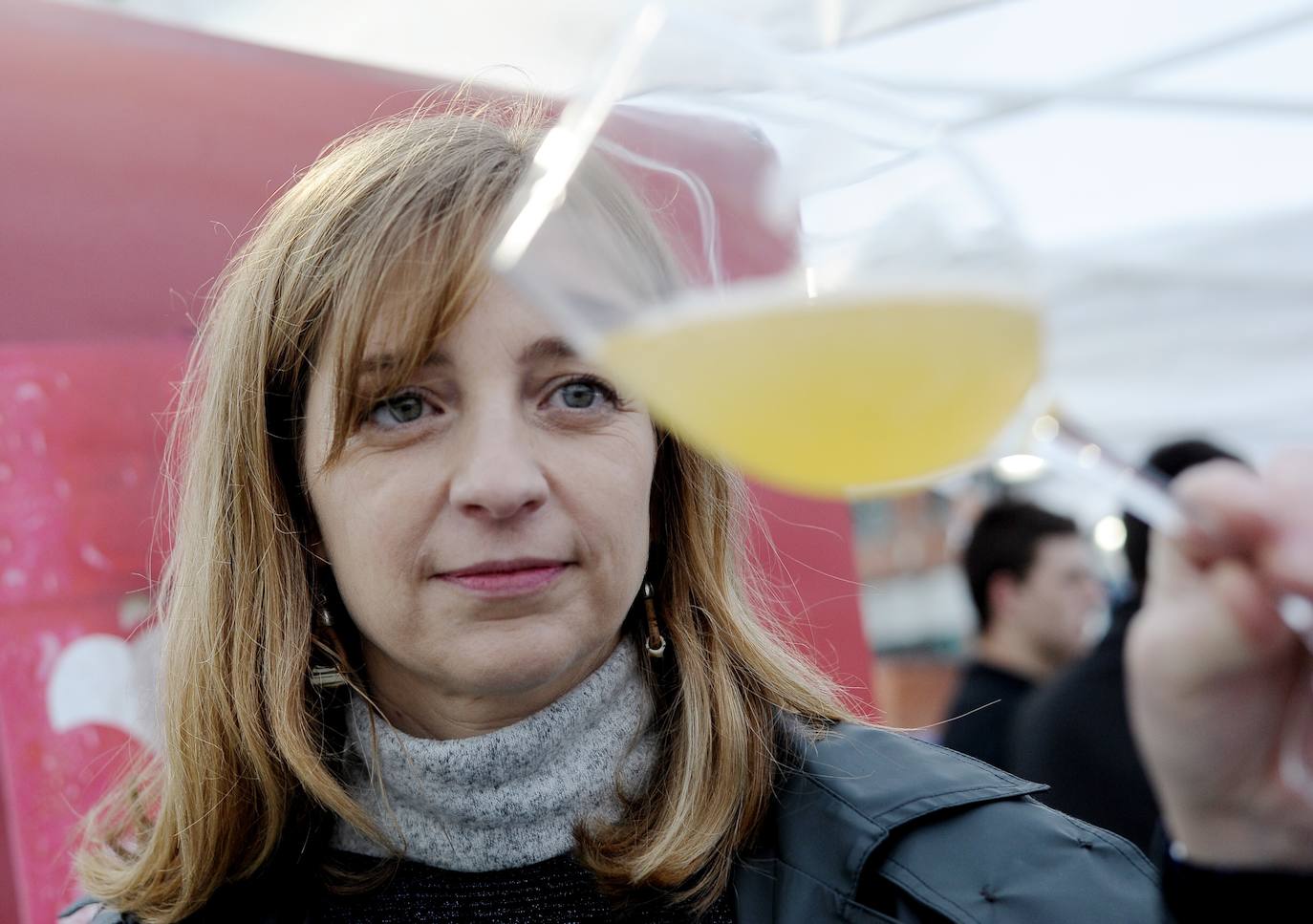 Decenas de personas han disfrutado de la jornada pese al mal tiempo.