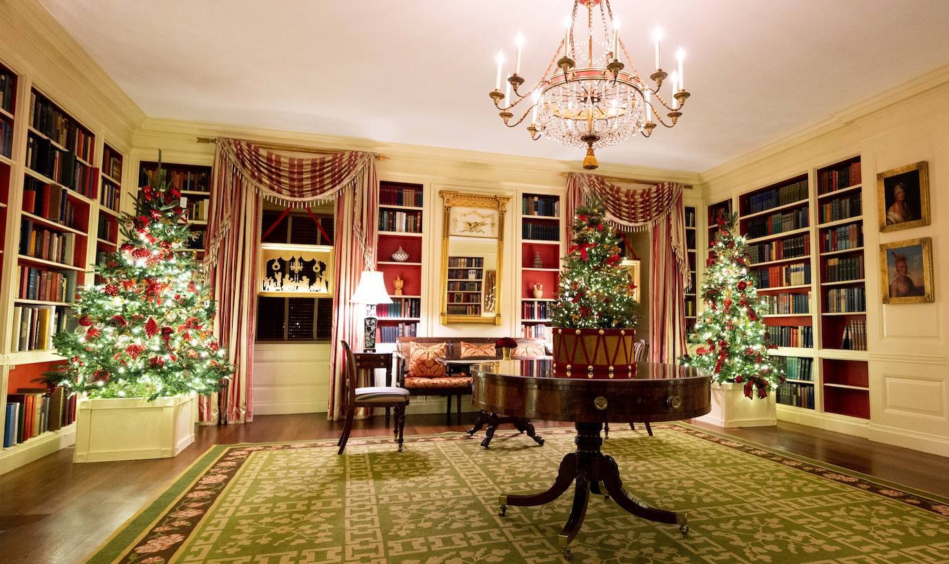 Fotos: Melania redecora la Casa Blanca por Navidad